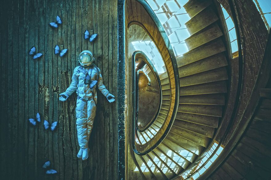 Photographer Uses Astronauts To Weave Fantastical Visual Stories