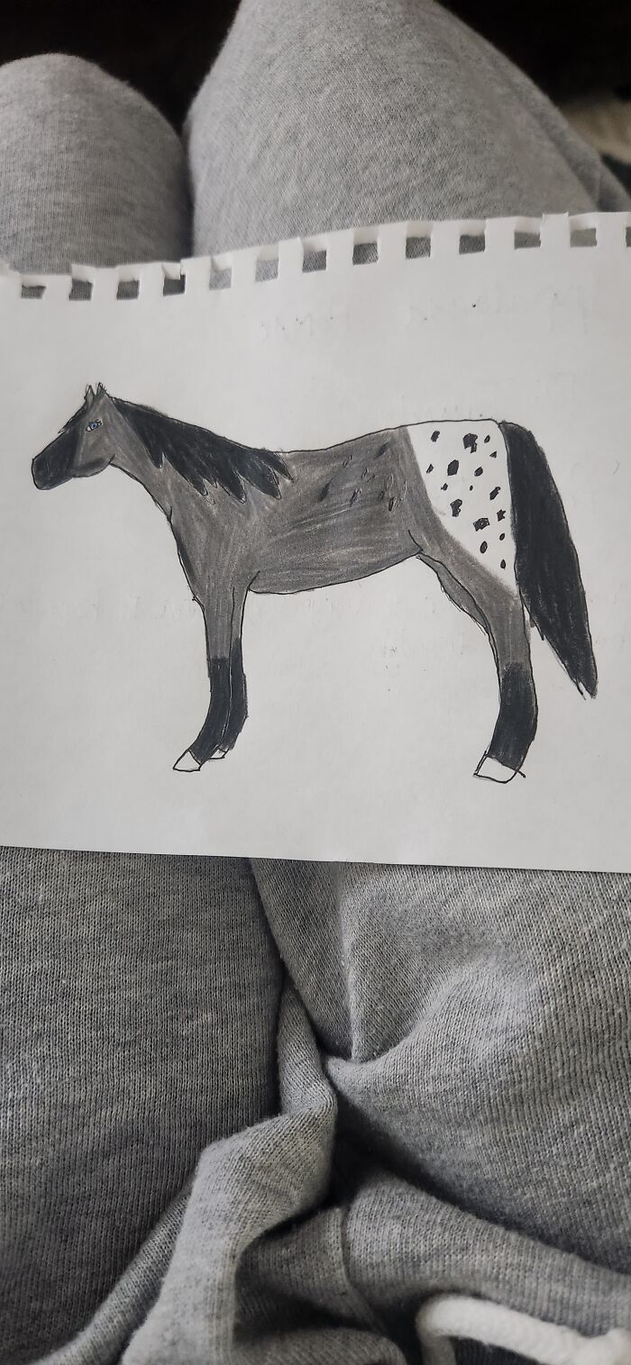 One Of The First Horses I Ever Drew