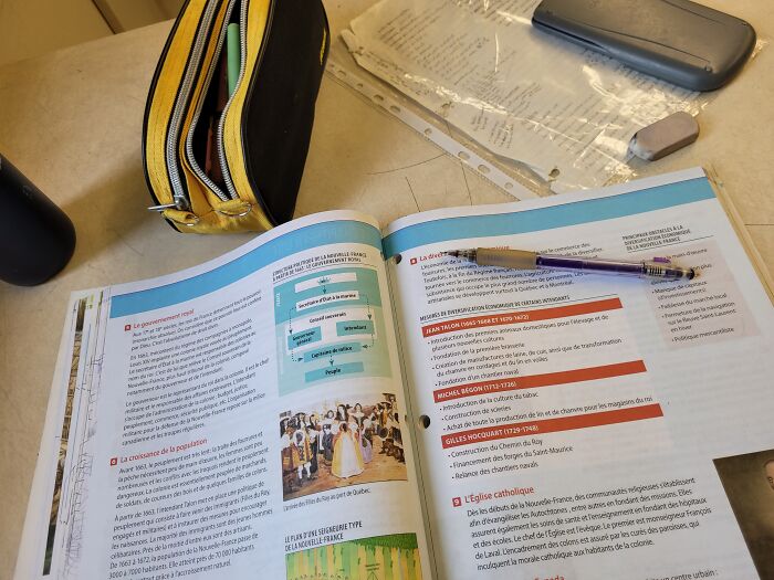 Studying For A History Exam In Math Class