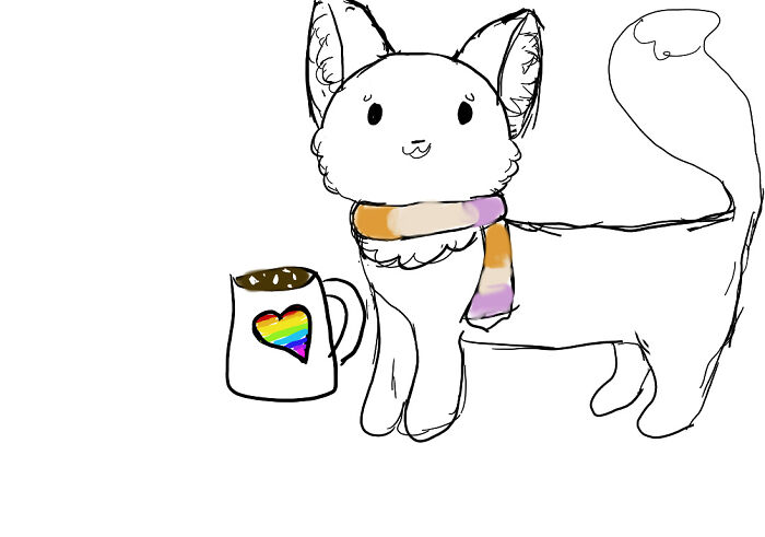 Pride Kitty (Not My Best)