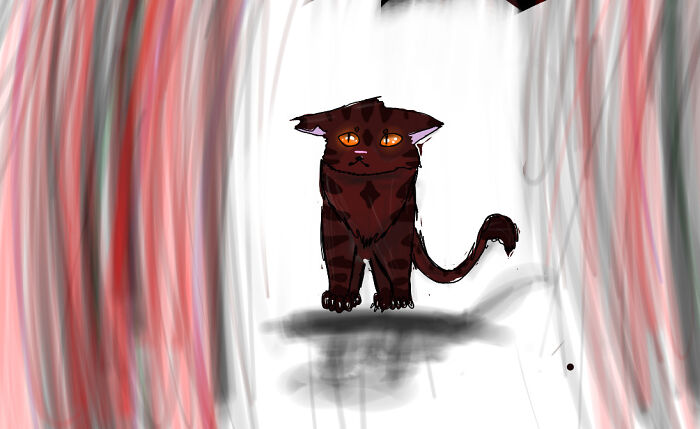 I Made A Cat Evil. This Is A Crime. (Note, This Is My Work, I Inspired It Off A Series About Cats, But Its Still Weird For Me Too See A Evil Cat. Even Mad Cats Look Cut.)