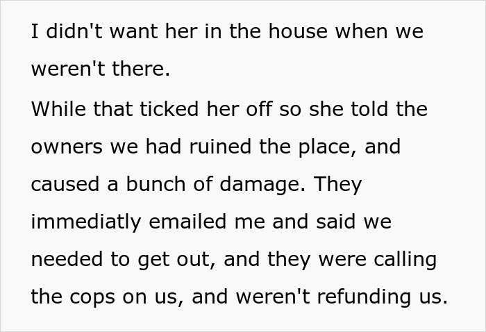 "I Got A Weird Feeling From Her": Family Lose Their $4,000 Airbnb Because Of Shady Owners, Plant Their Revenge Before Leaving "I Got A Weird Feeling From Her": Family Lose Their $4,000 Airbnb Because Of Shady Owners, Plant Their Revenge Before Leaving