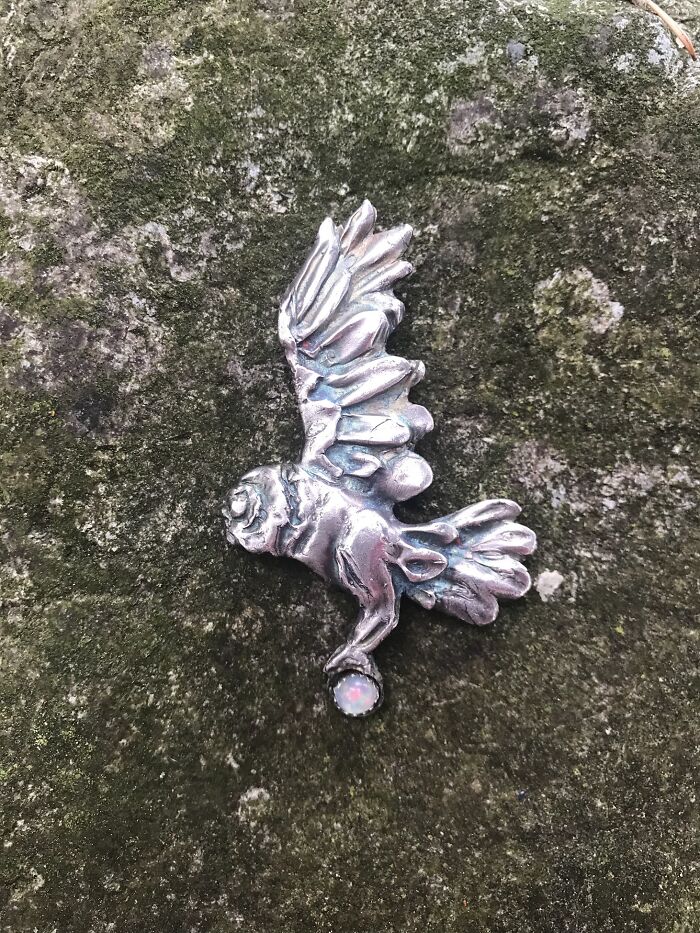 I Make Critters Out Of Clay That Later Magically Become Silver