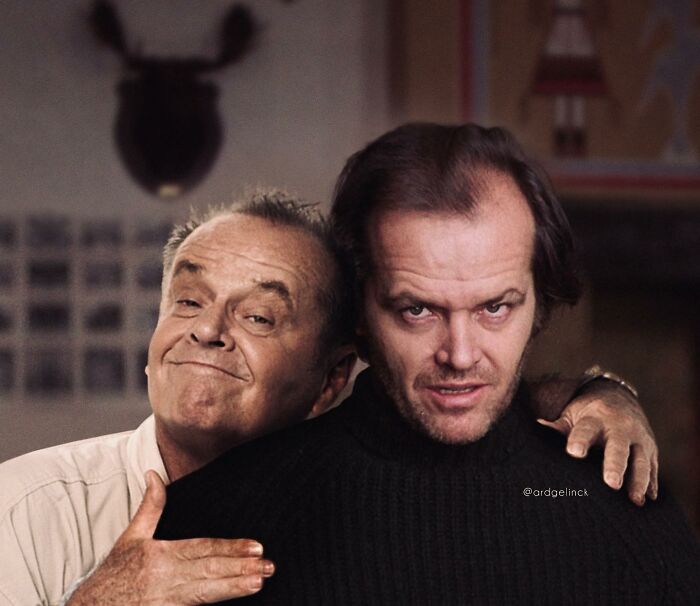 Jack Nicholson y Jack Torrance