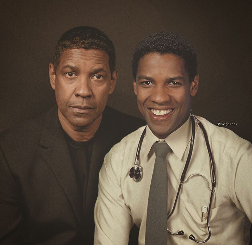 Denzel Washington And Dr. Philip Chandler