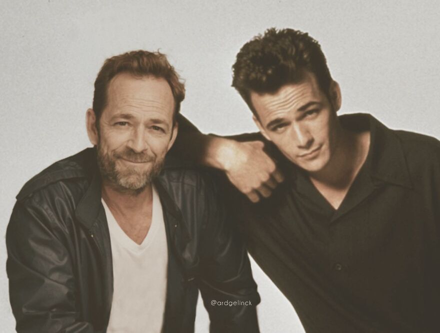 Luke Perry And Dylan Mckay