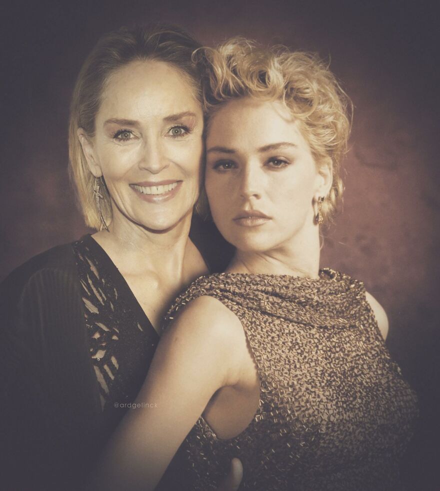 Sharon Stone And Catherine Tramell