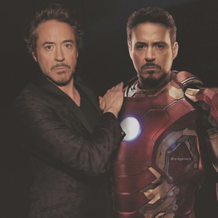 Robert Downey Jr. y Tony Stark