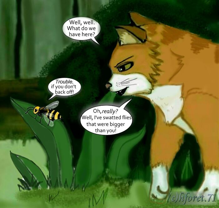 Here Is My Exclusive Comic "Stung..." Here Is My Exclusive Comic "Stung..."