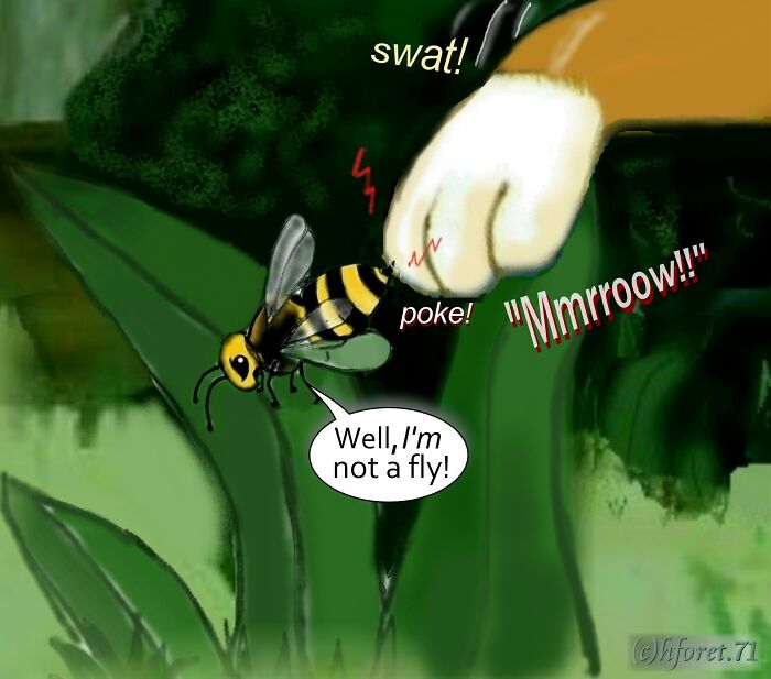 Here Is My Exclusive Comic "Stung..." Here Is My Exclusive Comic "Stung..."