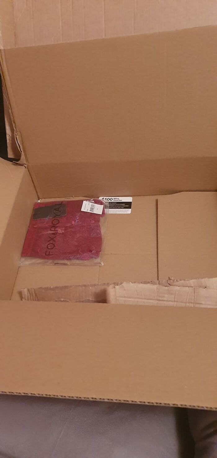 Shaming City Chic For Sending One Pair Of Underwear In This Massive Box