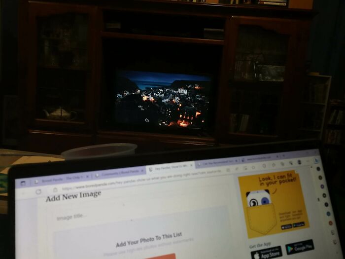 Watching The TV Show 'One Night In...'