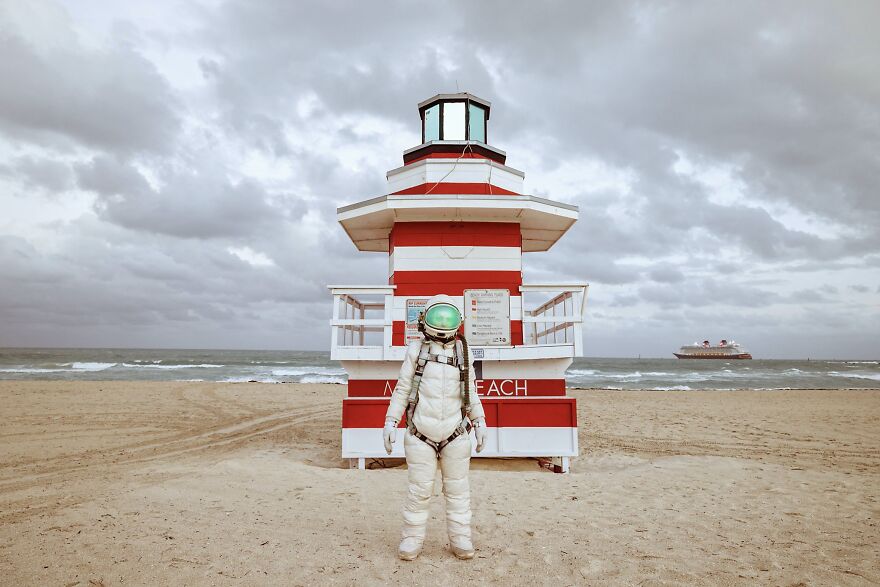 Photographer Uses Astronauts To Weave Fantastical Visual Stories