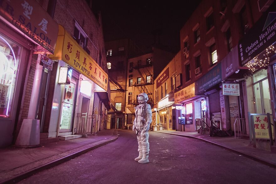 Photographer Uses Astronauts To Weave Fantastical Visual Stories