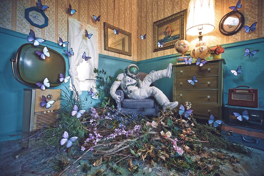 Photographer Uses Astronauts To Weave Fantastical Visual Stories