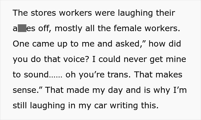 Man Hits On A Woman Without Knowing She's Trans, She Shuts Him Down In A Brilliant Way Man Hits On A Woman Without Knowing She's Trans, She Shuts Him Down In A Brilliant Way