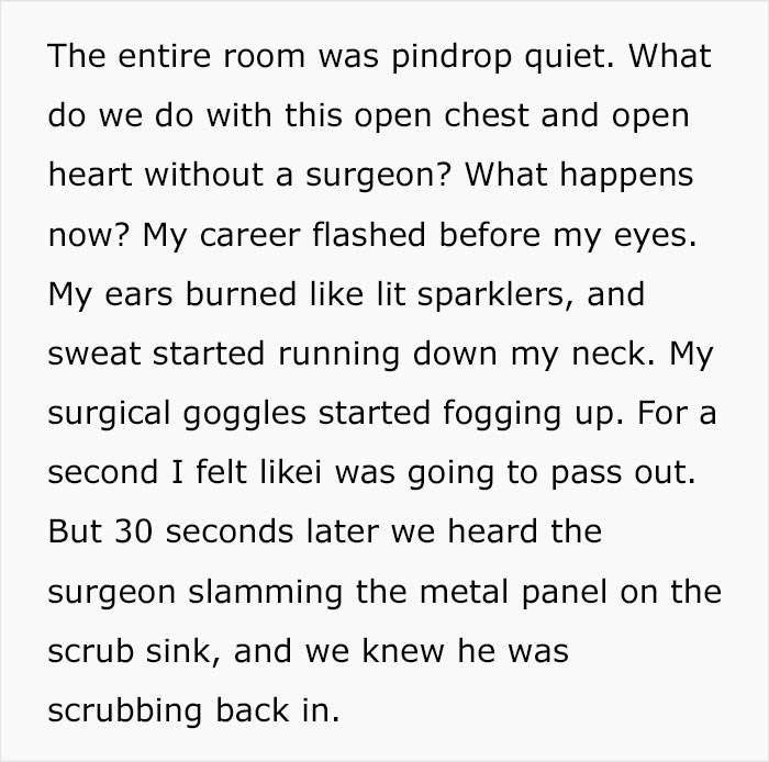 Medical Assistant Accidentally Cuts Heart Surgeon During Surgery, Who Leaves Abruptly, Dodges The Bullet When He Returns Minutes Later Medical Assistant Accidentally Cuts Heart Surgeon During Surgery, Who Leaves Abruptly, Dodges The Bullet When He Returns Minutes Later