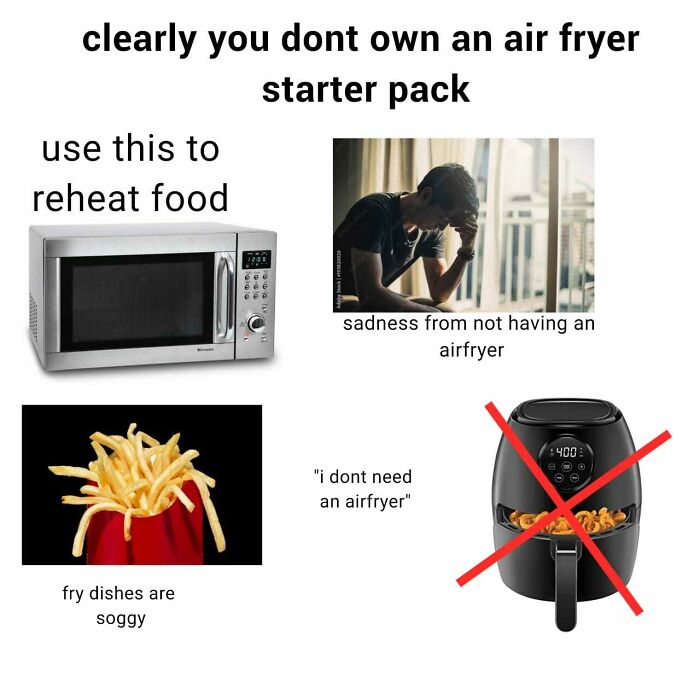 Clearly I Don't Own An Air Fryer (Starter Pack)