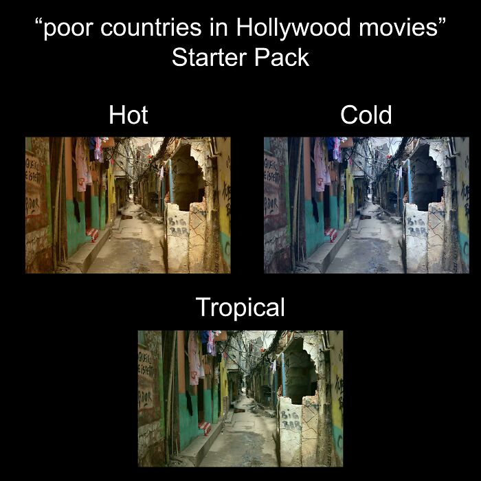 “Poor Countries In Hollywood Movies” Starter Pack