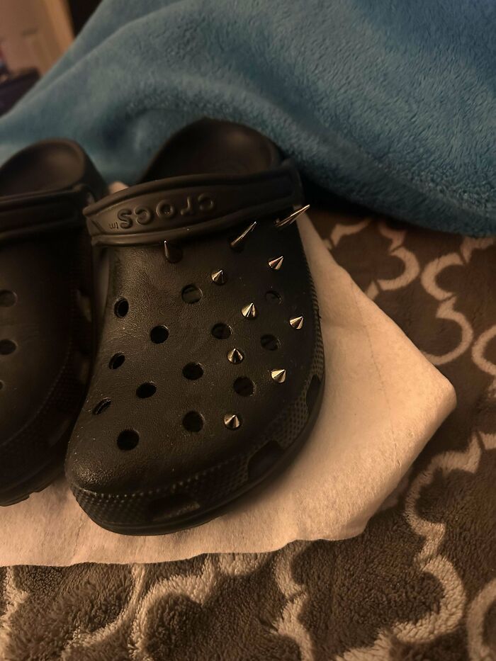 I Added Spikes To My Crocs