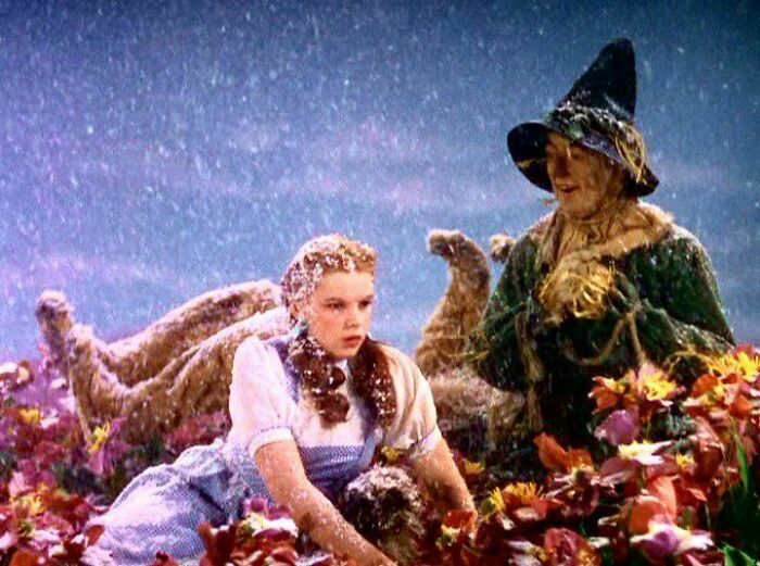 The "Snow" In The Wizard Of Oz Movie Was 100% Pure Asbestos