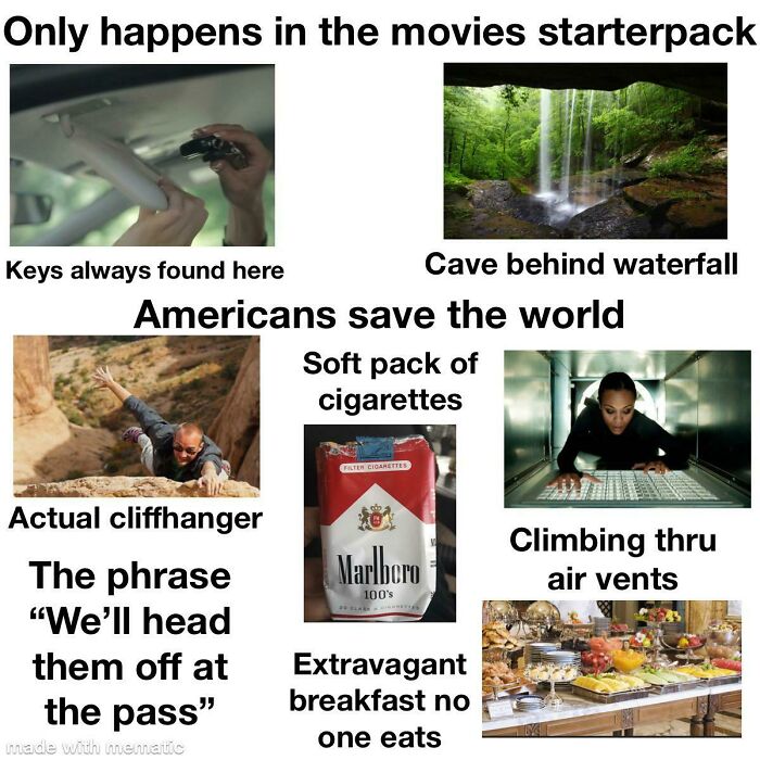 Only Happens In The Movies Starterpack