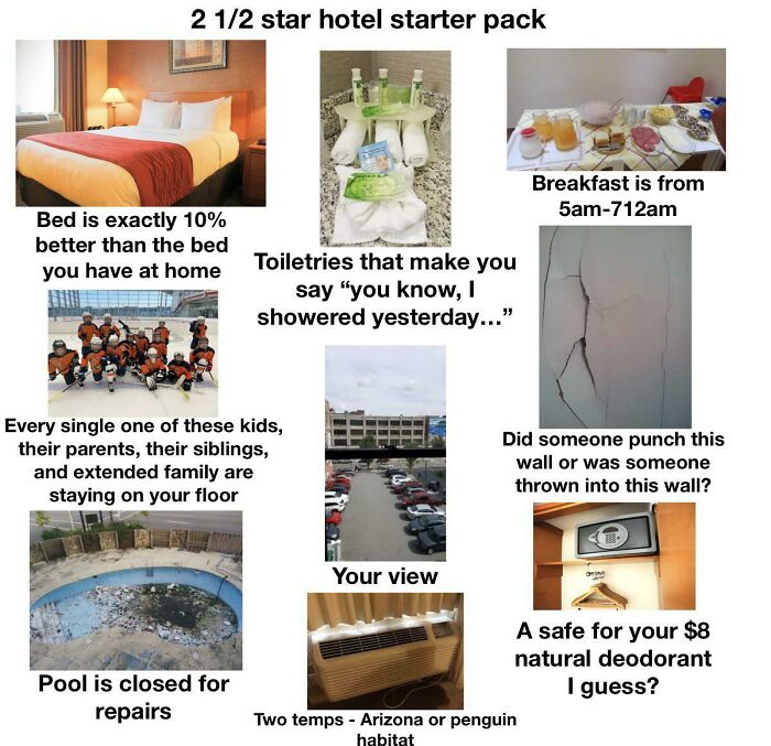 2 1/2 Star Hotel Starter Pack