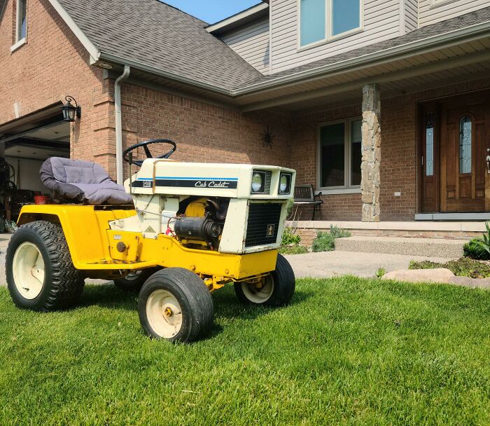 Grandfather Purchased This Cub Cadet In 1974. Almost 50 Years Later, It's Still Running Strong. It's Mostly Original Down To The Tires
