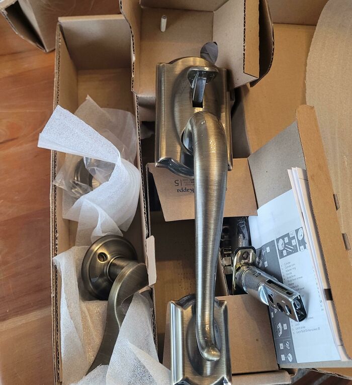 Schlage Sent Me A Full Replacement Set
