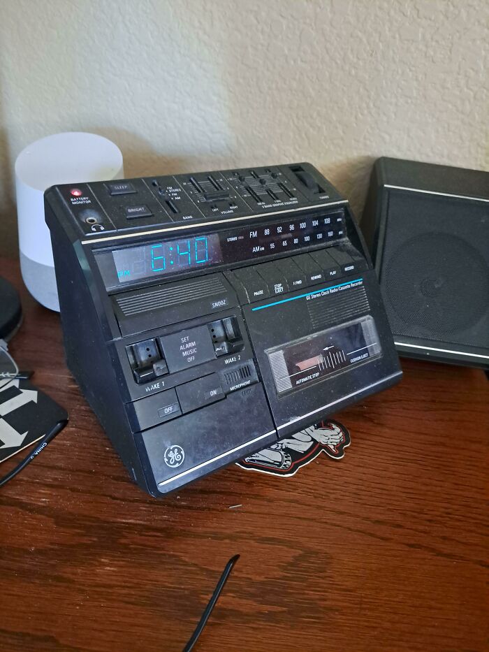 My Buddy Has Had This Alarm Clock Since The 80s