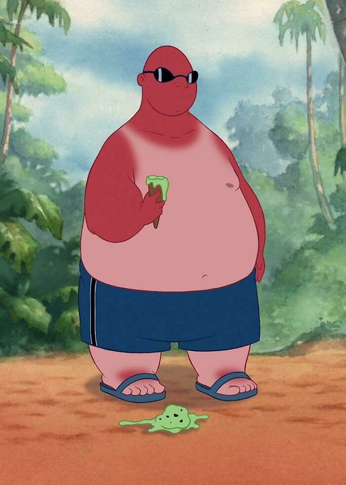 I Was Watching Lilo And Stitch (2002), When A Reddit Moderator Suddenly Appeared On Screen. This Surprised Me, Because The Movie Was Released In 2002, While Reddit Was Founded In 2005