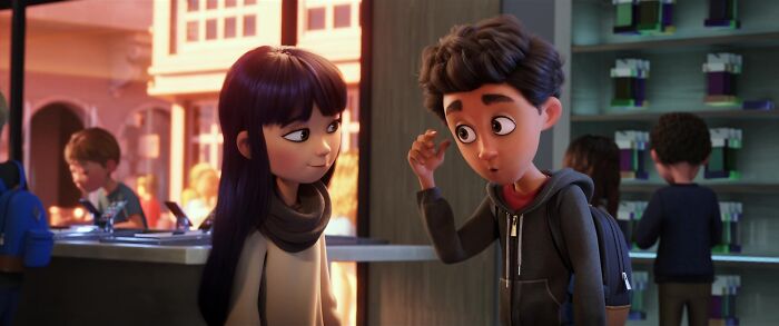 In The Emoji Movie (2017), A Boy Manages To Score A Date With A Girl By Sending Her A "Super Cool Emoji". Yes, This Really Happened. I'm Not Joking. It's The Emotional Climax Of The Story