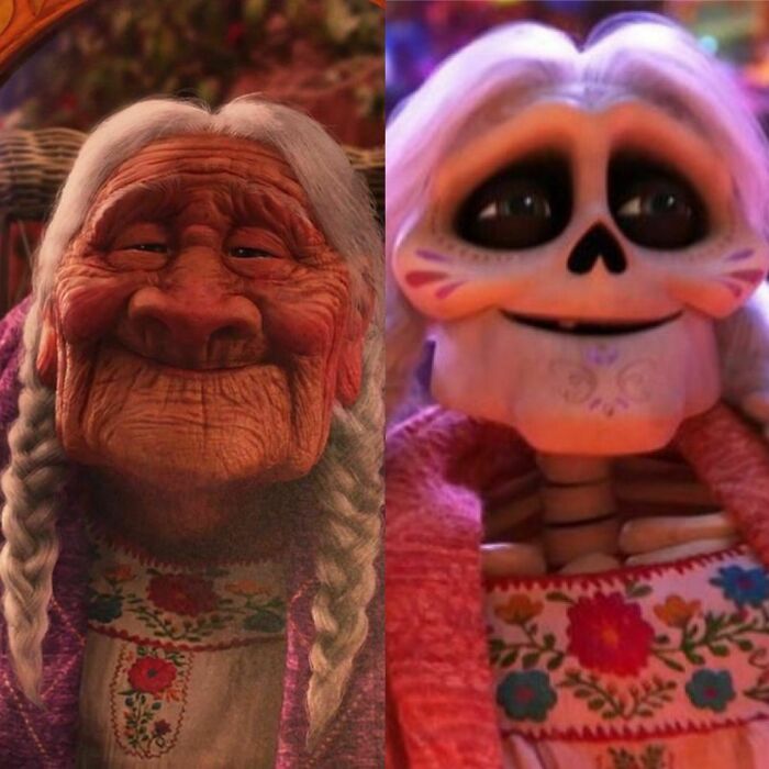 In Coco (2017), Mamá Coco Remains Old In Afterlife. This Is Pixar Studio's Way To Advocate S*icide At A Young Age To Enjoy Your Afterlife In The Best Body Shape