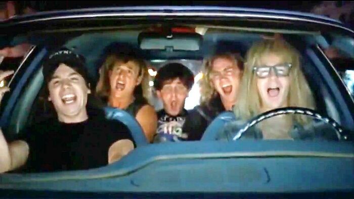 If You Started Watching Wayne’s World Exactly At 8pm On New Years Eve, At 12 Midnight, The Movie Will Have Been Over For Quite Awhile