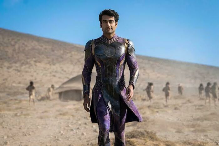 Kumail Nanjiani, A Pakistani Actor Plays The Role Of An Indian In Eternals(2021). This Is Because Marvel Were Too Lazy To Actually Find An Indian Guy Out Of A Billion People To Play An Indian Character