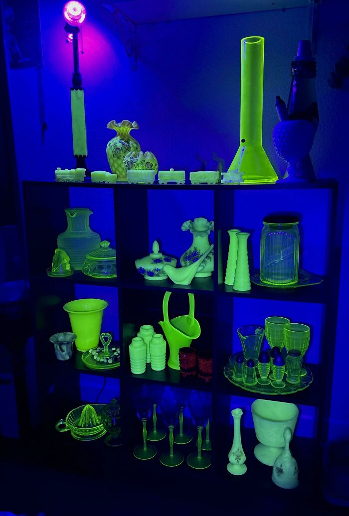 My Collection Of (Mostly) Vintage Uranium Glass