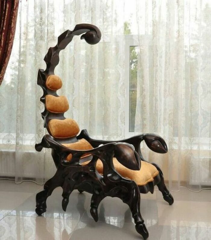 Scorpion Armchair Designed By @pakhomov_master [ig]