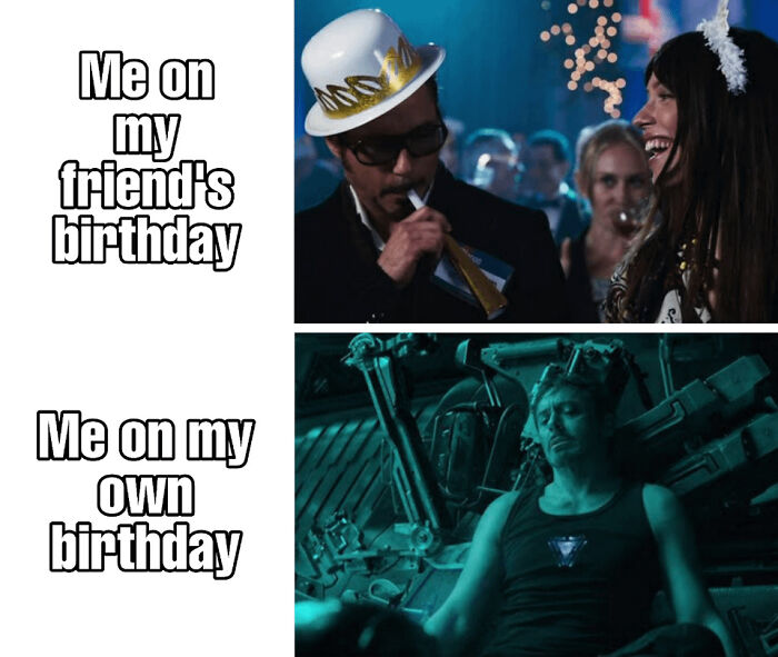 birthday meme about friends and mine birthday
