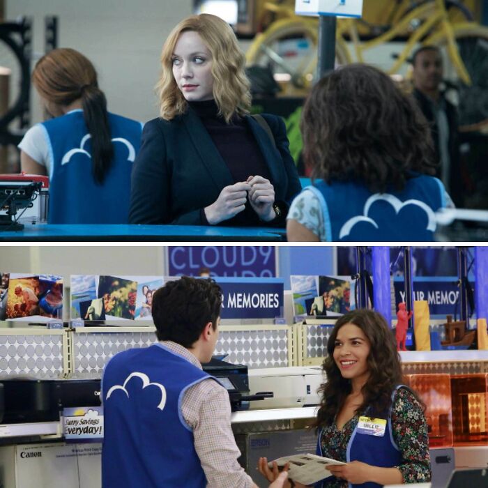 Not Sure How Many People Watch Either Show But One Of The Stores The “Good Girls” Go To Is Cloud 9, The Same Chain Store From “Superstore”
