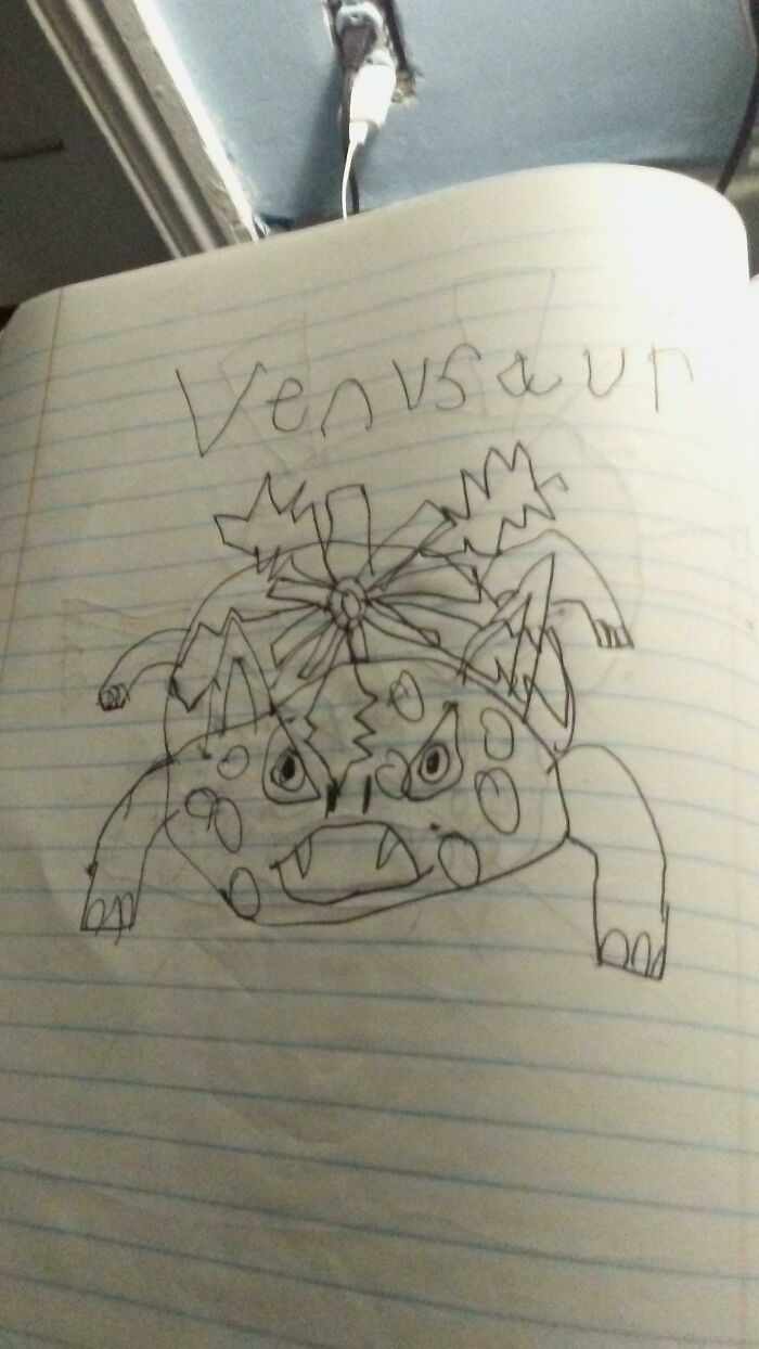 9-Year Old Me's Venusaur