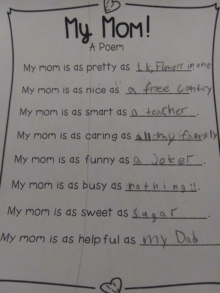 My Little Brothers 'Mothers Day' Poem!