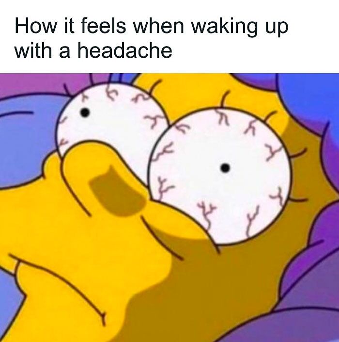 Margie morning headache meme