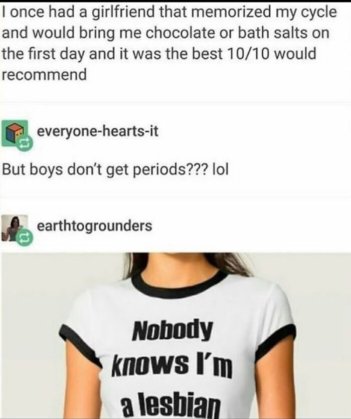 But Boys Don't Get Periods??? Lol