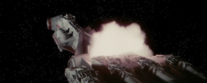 Scene from "Star Wars: A New Hope" movie