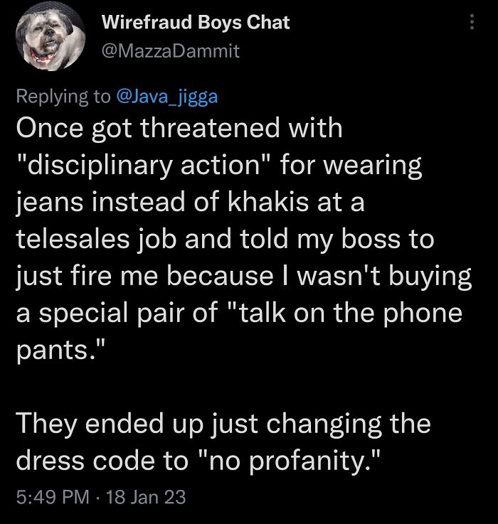 "Talk On The Phone Pants"