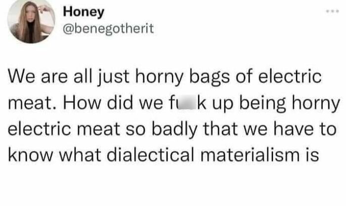 I'm Going To Use Horny Bags Of Meat In General Conversation From Now On