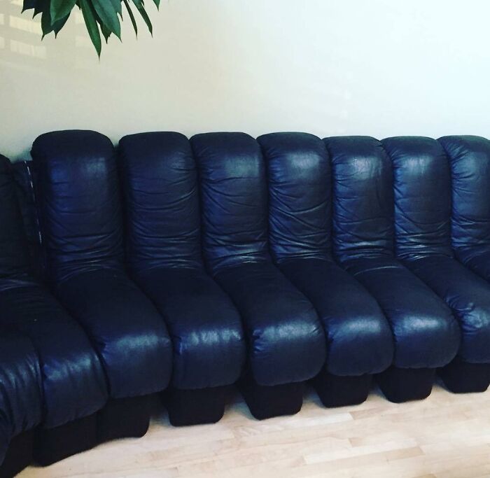 This Is An Interesting Couch. Yup, A “Couch” And It’s Much Longer Than It Looks In The Picture