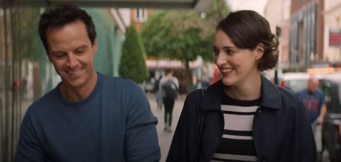 The Priest talking with Fleabag