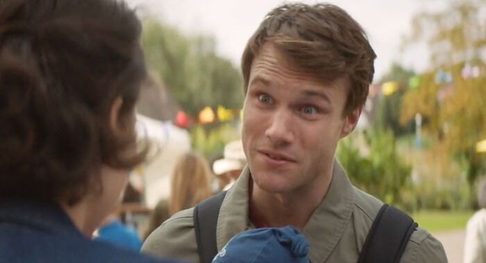 Harry from Fleabag looking surprised