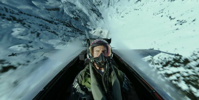 Scene from "Top Gun: Maverick" movie